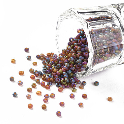 12/0 FGB Grade A Round Glass Seed Beads SEED-Q010-M554-1