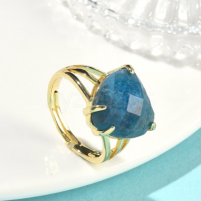 Brass Cuff Open Rings RJEW-D347-01G-12-1