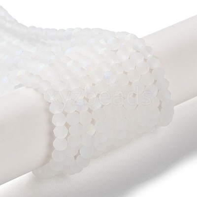 Imitation Jade Glass Beads Strands EGLA-A034-T3mm-MB19-1