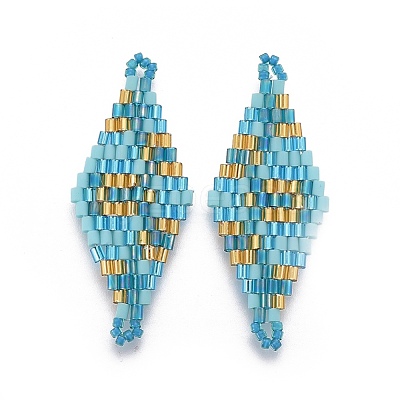 MIYUKI & TOHO Handmade Japanese Seed Beads Links SEED-E004-M26-1