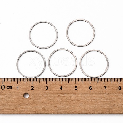 Tarnish Resistant 304 Stainless Steel Linking Ring X-STAS-S079-12A-1