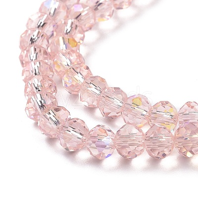 Electroplate Glass Beads Strands EGLA-A034-T3mm-L18-1