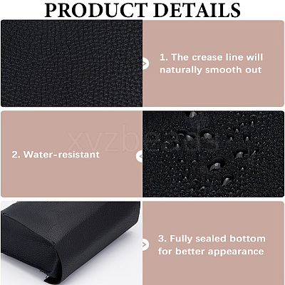 PU Leather Tissue Boxes AJEW-WH20064-35D-1