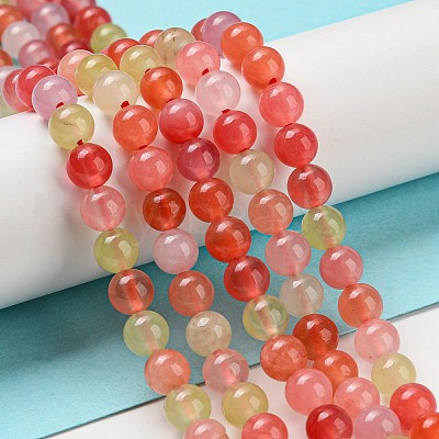 Natural Agate Beads Strands X-G-Z041-A01-01-1