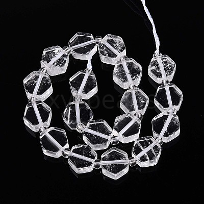Natural Quartz Crystal Beads Strands G-P534-A23-02-1