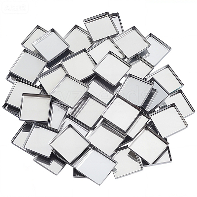 50Pcs Stainless Steel Cabochon Settings STAS-SP0001-99-1