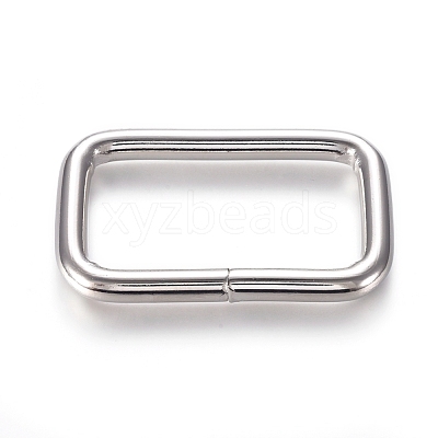 Iron Buckle Clasps X-IFIN-WH0051-85P-1