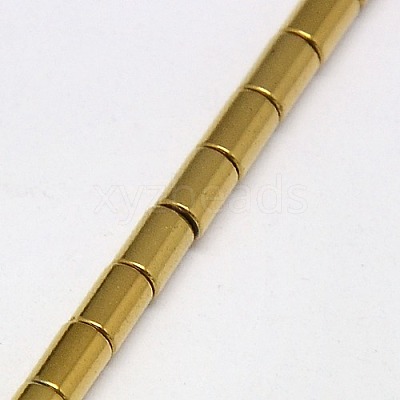 Electroplate Non-magnetic Synthetic Hematite Beads Strands G-J162-A-02-1