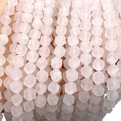 2 Strands Natural White Agate Beads Strands G-AR0005-43A-1