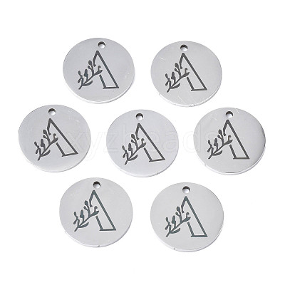 Non-Tarnish 304 Stainless Steel Charms STAS-T059-26P-A-1