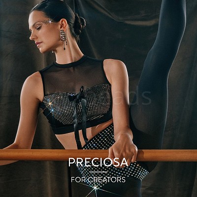 Preciosa® Crystal Hotfix Flatback Stones Y-PRC-HSS16-90300-1