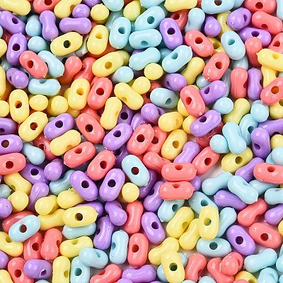 Opaque Acrylic Beads MACR-T048-02M-14-1