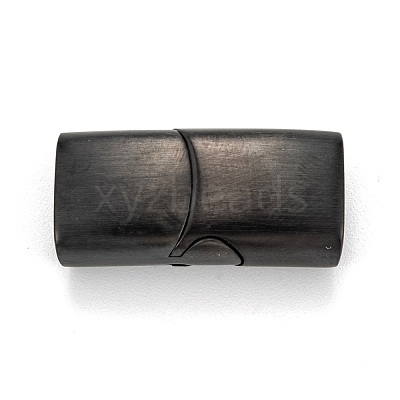 316 Surgical Stainless Steel Magnetic Clasps with Glue-in Ends STAS-F269-01MB-1