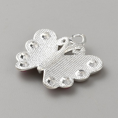 Alloy Rhinestone Pendants LS-FIND-WH0148-234G-1