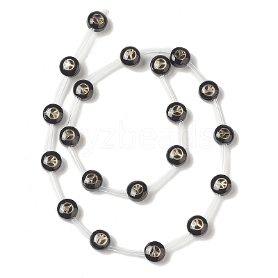 Handmade Lampwork Beads Strands LAMP-F028-01E-1