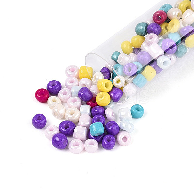 7 Bottles DIY Glass Seed Beads Sets DIY-N006-02B-1