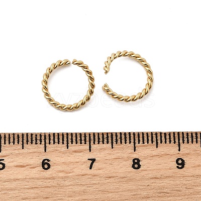 304 Stainless Steel Open Jump Rings X-STAS-F191-11G-C-1