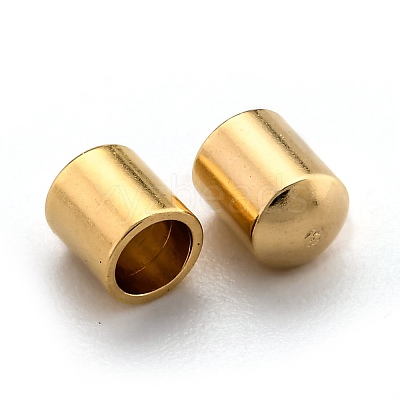 Brass Cord Ends KK-H759-34D-G-1