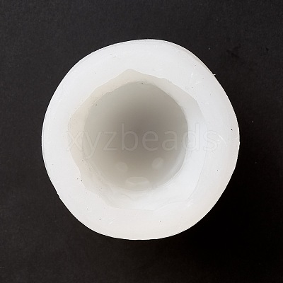 DIY Halloween Theme Ghost-shaped Candle Making Silicone Statue Molds DIY-D057-01-1