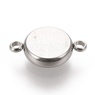 Non-Tarnish 304 Stainless Steel Links Connectors Settings X-STAS-K202-02C-P-1
