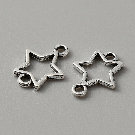 Tibetan Style Alloy Connector Charms FIND-CJC0012-080-1