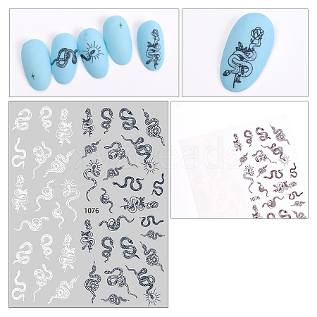 Halloween Paper Nail Art Stickers PW-WGEAAB4-02-1