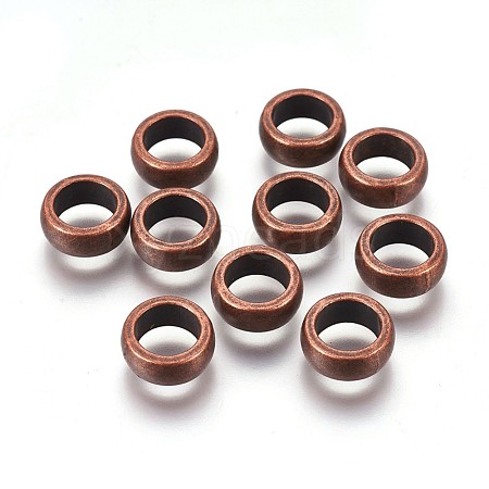 Tibetan Style Alloy Spacer Beads X-TIBEB-A11971-R-FF-1