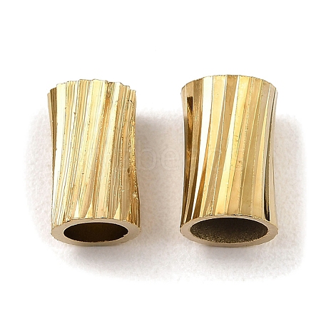 Brass Tube Beads KK-D040-09G-1