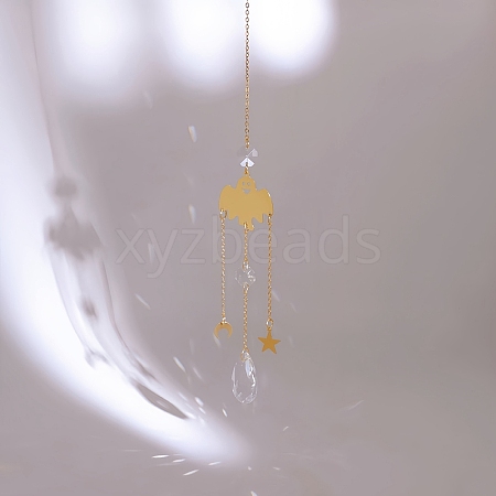 Teardrop Glass Suncatchers PW-WGBFFA3-02-1