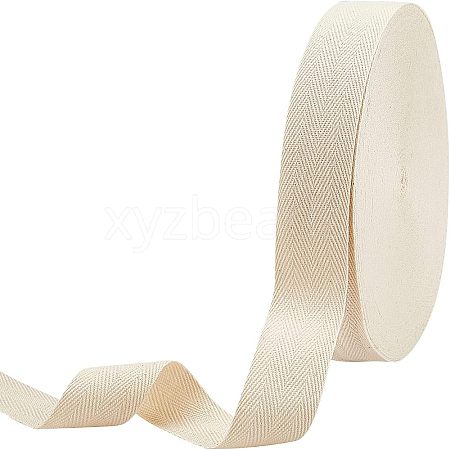 Cotton Cotton Twill Tape Ribbons OCOR-WH0057-30E-03-1