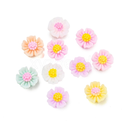 Opaque Resin Decoden Cabochons CRES-I035-01-1