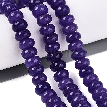 Natural White Jade Beads Strands G-Q613-01F-24-1