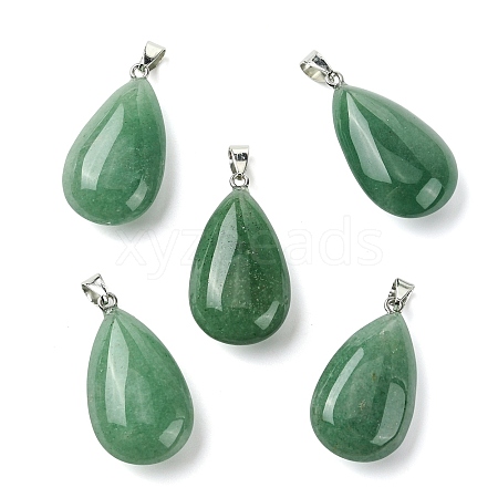 Natural Green Aventurine Pendants GG-K002-09U-1