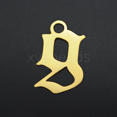 201 Stainless Steel Charms STAS-S105-JA570-G-1