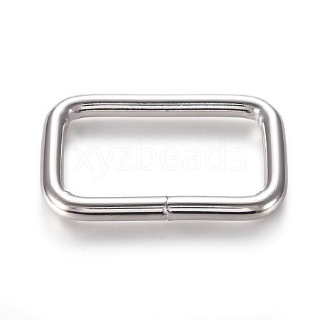 Iron Buckle Clasps X-IFIN-WH0051-85P-1