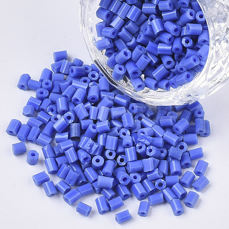 8/0 Glass Bugle Beads SEED-S032-02A-07-1