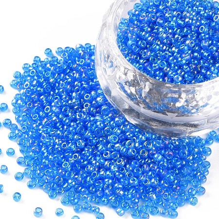 12/0 Grade A Round Glass Seed Beads SEED-Q010-F545-1