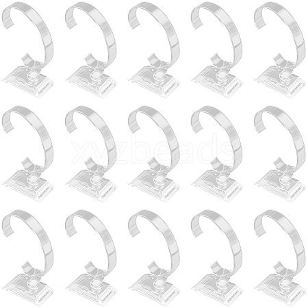 C Shaped ABS Plastic Single Bracelet Display Stands BDIS-WH20001-03A-1