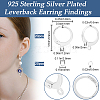 Beebeecraft 20Pcs 304 Stainless Steel Leverback Earring Findings DIY-BBC0001-83-2