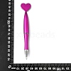 Heart ABS Plastic Nail Art Rhinestones Pickers Pens AJEW-C040-02A-5