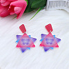 Acrylic Stud Earrings FS-WGE927B-07-1