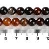 Natural Striped Agate/Banded Agate Beads Strands G-Z060-A01-B13-5