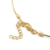 Rack Plating Brass Satellite Chain Necklace for Women NJEW-F304-02G-3