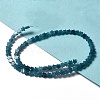 Dyed Natural Aquamarine Beads Strands G-G085-B29-02-2