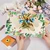 3D Sunflower Pop Up Paper Greeting Card AJEW-WH0038-32-3