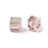 Electroplated Glass Beads X-EGLA-G040-01A-AB02-2