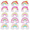 Gorgecraft 40Pcs 5 Styles Plastic Cabochons FIND-GF0005-40-1