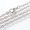 Iron Cable Chains Necklace Making LS-X-MAK-R013-45cm-P-1