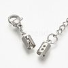 304 Stainless Steel Chain Extender X-STAS-S076-91-2