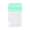 Rectangle Transparence EVA Zip Top Gift Bags OPP-T003-02B-01-1